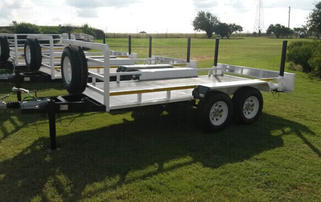 Leo A4 Flat Deck Trailer