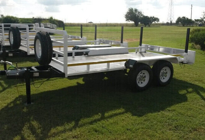 Leo A4 Flat Deck Trailer