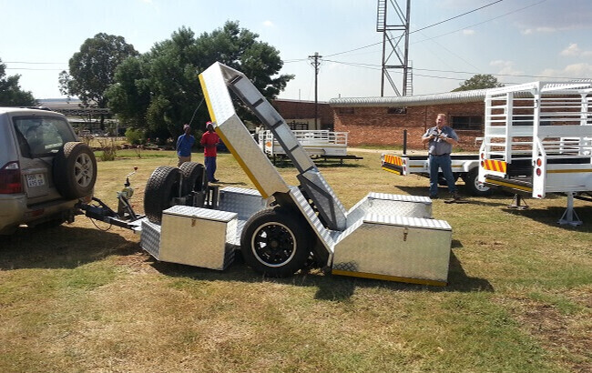 Low Rider Bike Trailer